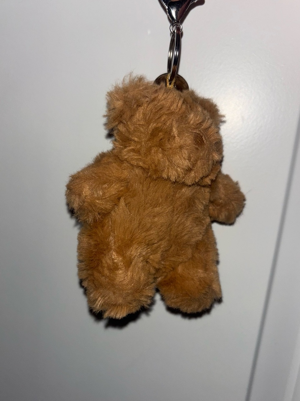Plush Teddy Bear Keychain - Brown 🧸